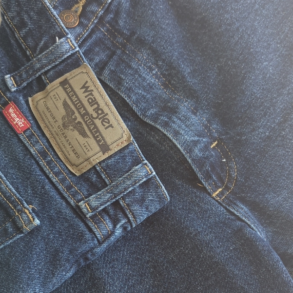 Wrangler Men's Comfort Flex Waistband Regular Fit Jeans 34 X 30